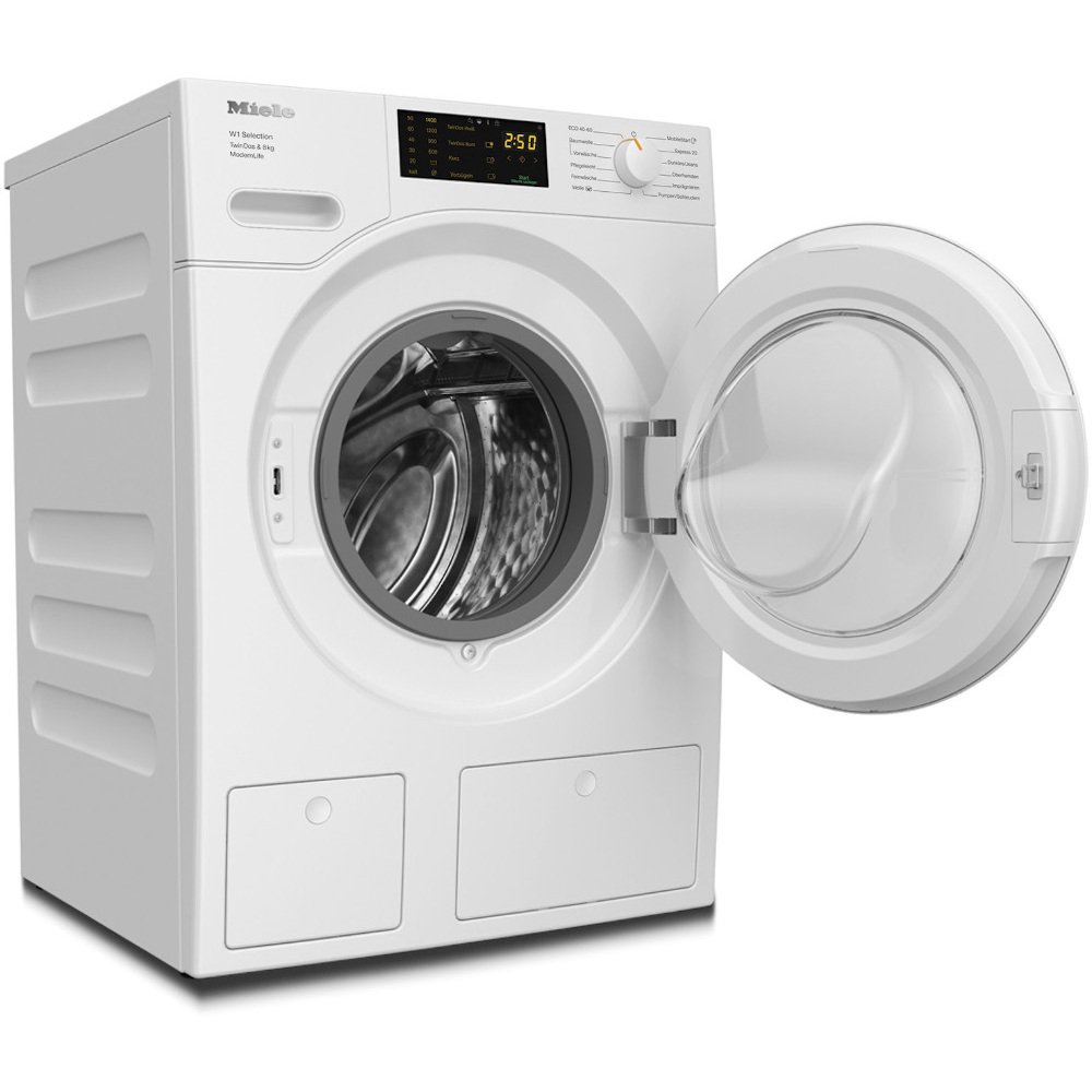 Miele WSD663 TwinDos Lotus White Washing Machine