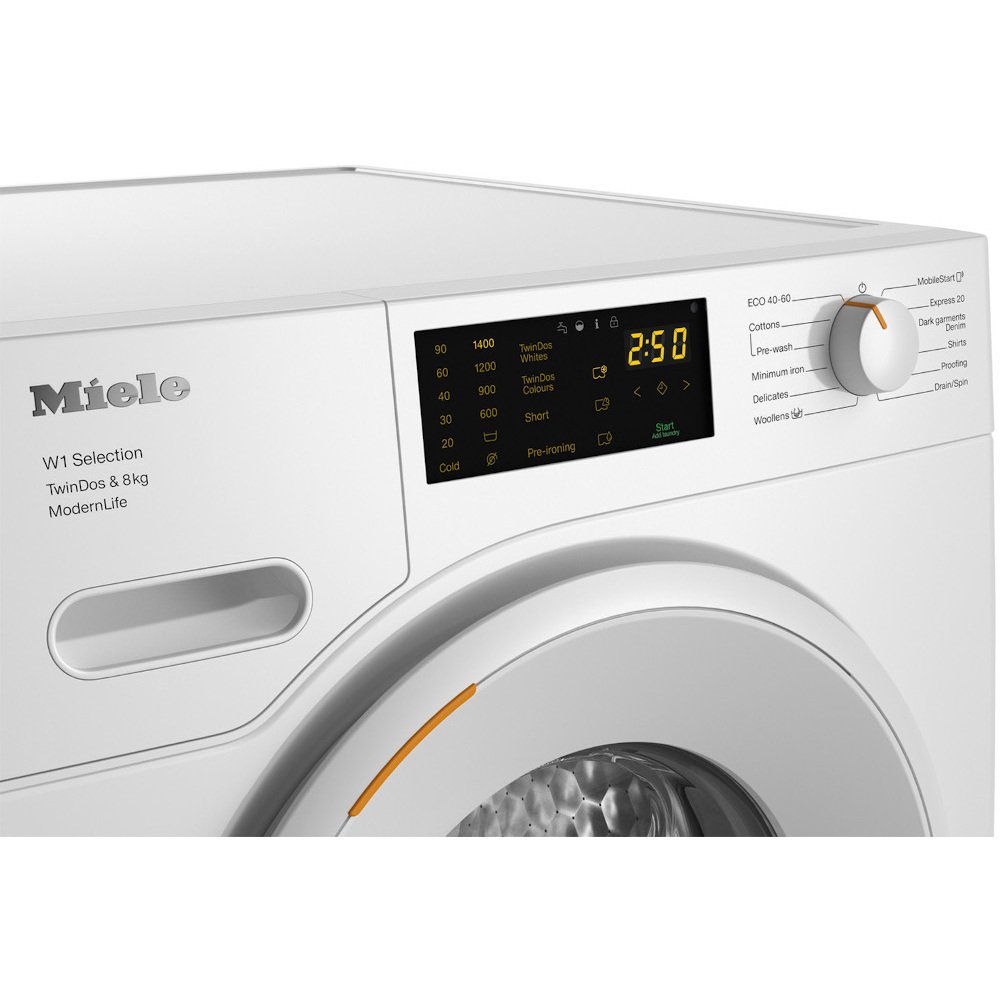 Buy Miele WSD663 TwinDos Lotus White Washing Machine (11612000) Marks