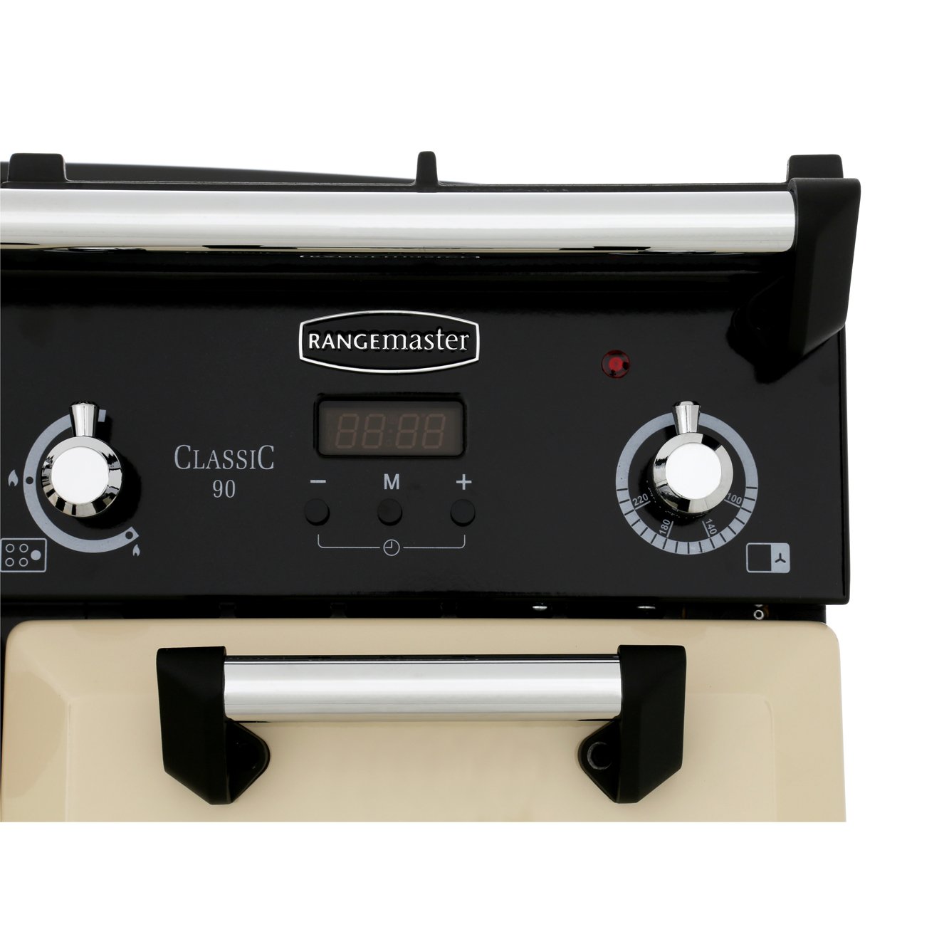 Rangemaster Classic CLA90DFFCR/C 90cm Dual Fuel Range Cooker Cream