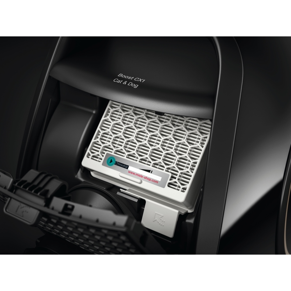 Miele Boost CX1 Cat & Dog PowerLine Cylinder Vacuum Cleaner, Obsidian Black