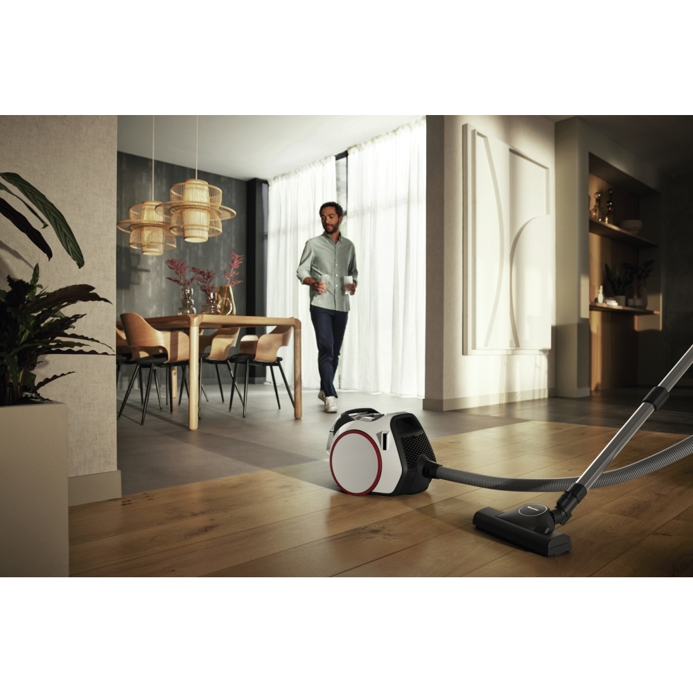Miele Boost CX1 PowerLine Cylinder Vacuum Cleaner, Lotus White
