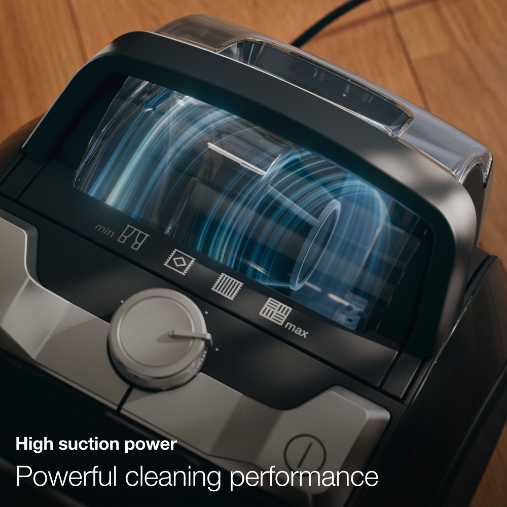 Miele Boost CX1 PowerLine Cylinder Vacuum Cleaner, Lotus White