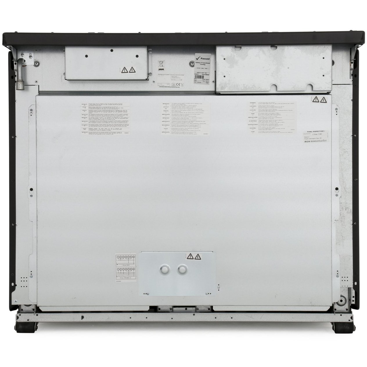 Rangemaster KCH110NGFSS/C 110cm Gas Range Cooker Kitchener Stainless Steel / Chrome, A+ Rated