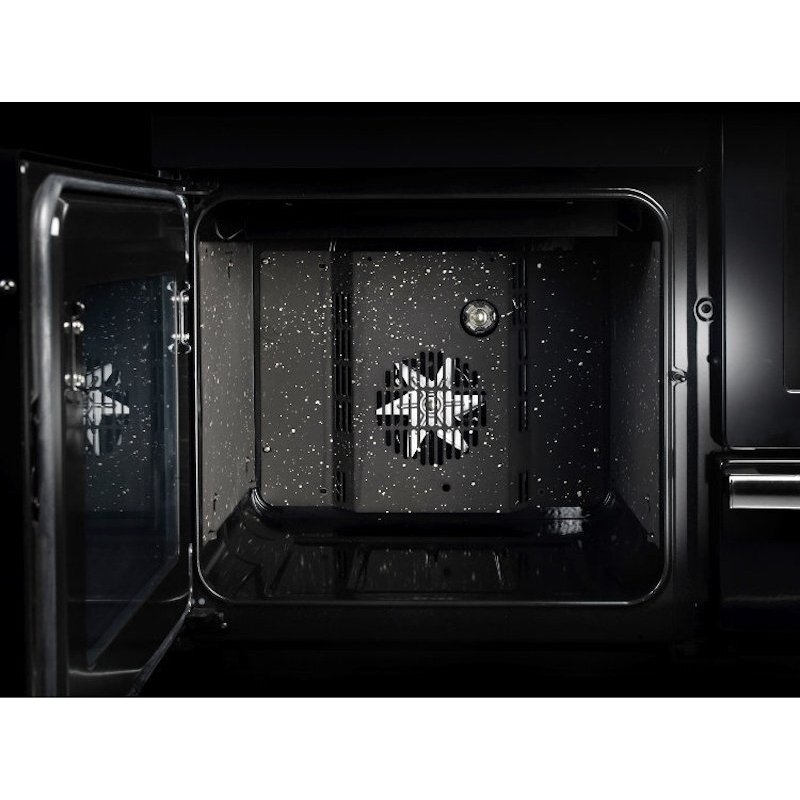 Rangemaster CLA110EIBL/C 110cm Induction Range Cooker Classic Black / Chrome, A Rated