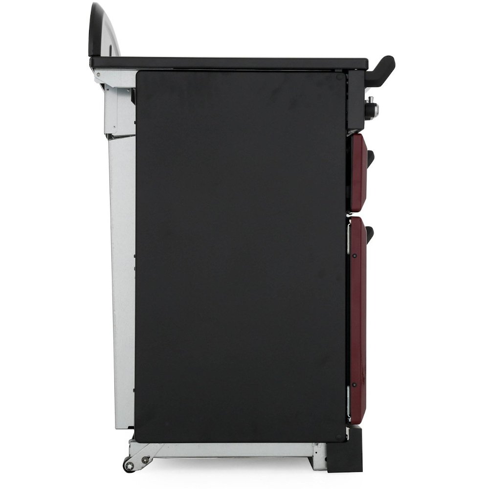 Rangemaster CLA90ECBL/C 90cm Ceramic Range Cooker Classic Black / Chrome, A Rated