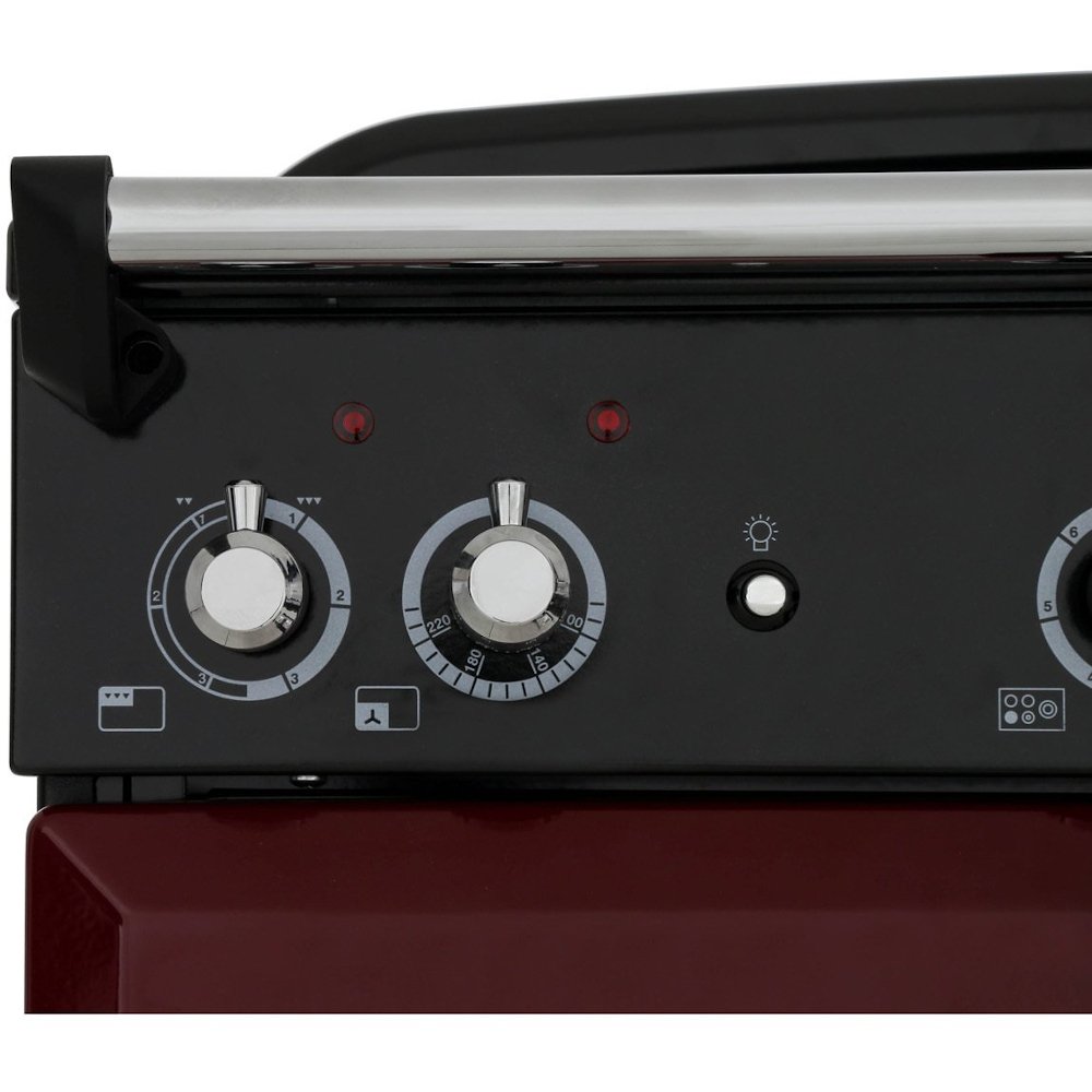 Rangemaster CLA90ECBL/C 90cm Ceramic Range Cooker Classic Black / Chrome, A Rated