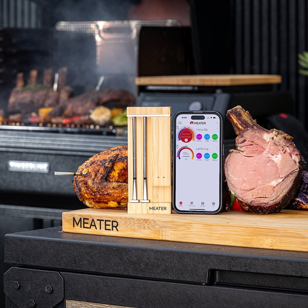 Meater RTE-MT-MD201 Pro Duo 2 x Wireless Smart Meat Thermometer , Stainless Steel