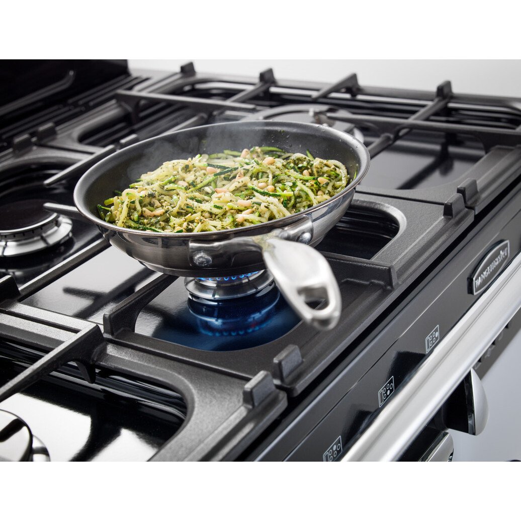 Buy Rangemaster ELA110DFFRP Elan Deluxe Royal Pearl with Chrome Trim