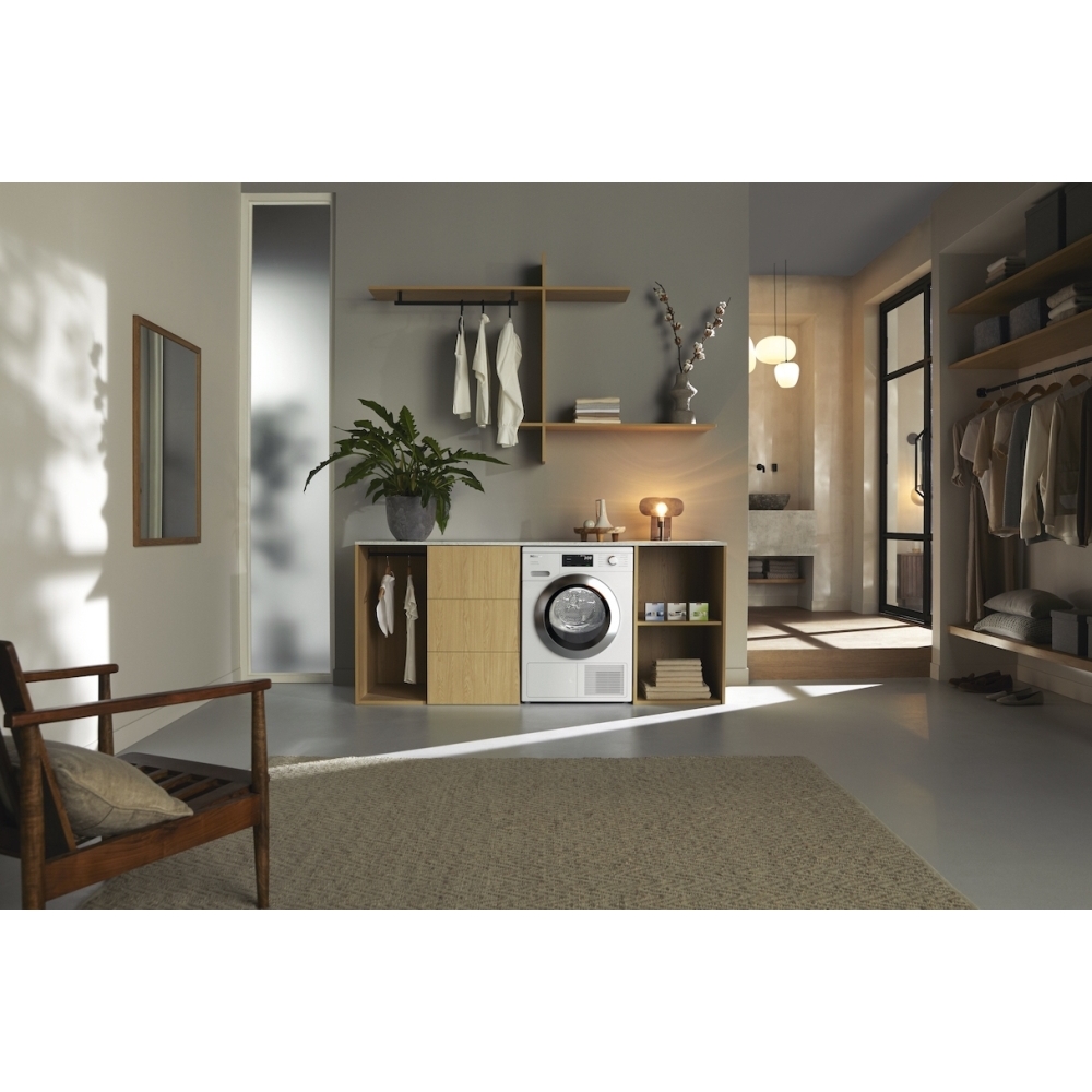 Miele TEH785 WP Heat Pump Tumble Dryer, 9kg, White, A++ Rated
