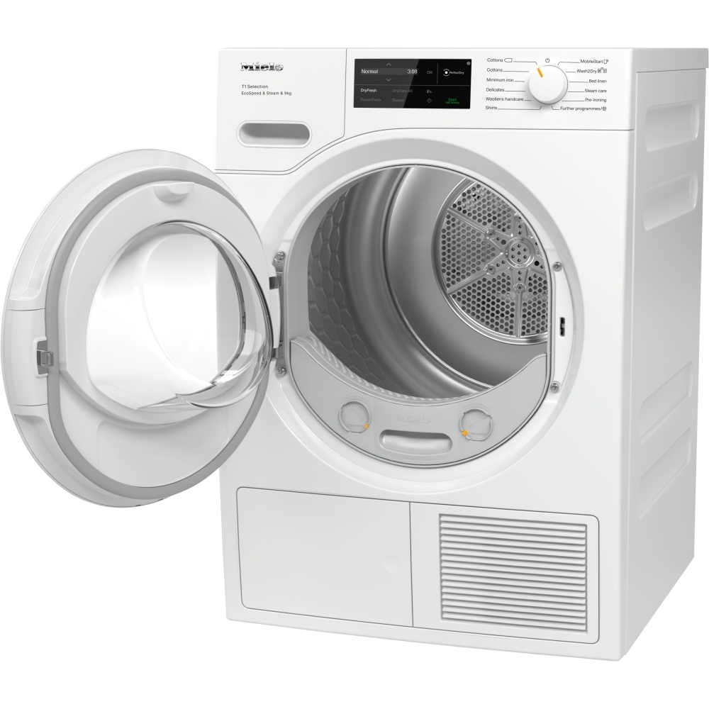 Miele TSL783 WP Heat Pump Tumble Dryer, 9kg, White, A+++ Rated