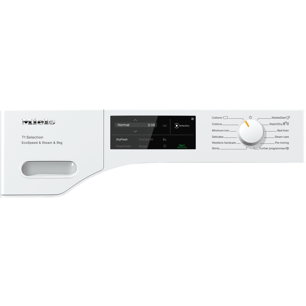 Miele TSL783 WP Heat Pump Tumble Dryer, 9kg, White, A+++ Rated