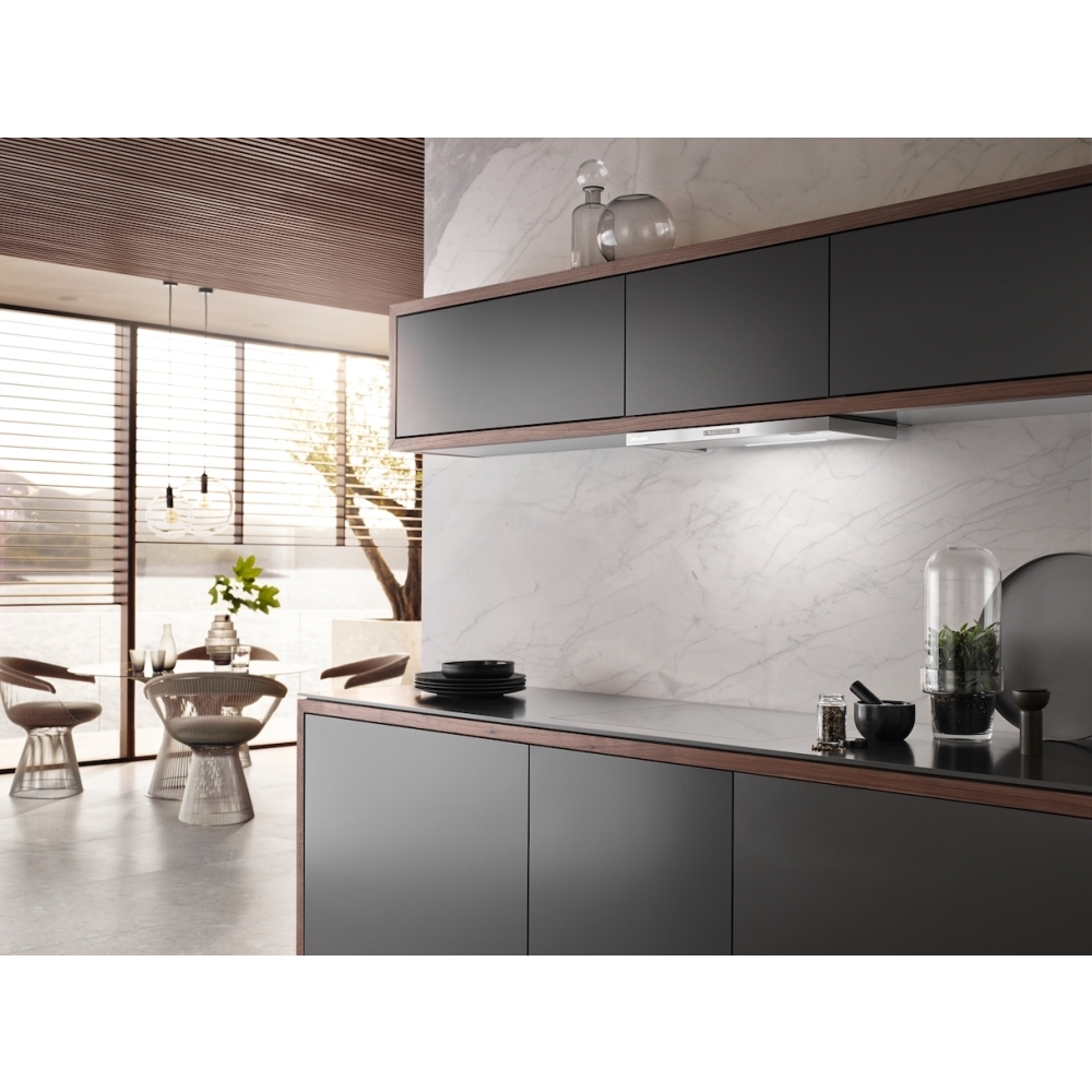 Miele DAS 2620 EDST Telescopic Cooker Hood, Stainless Steel, A Rated