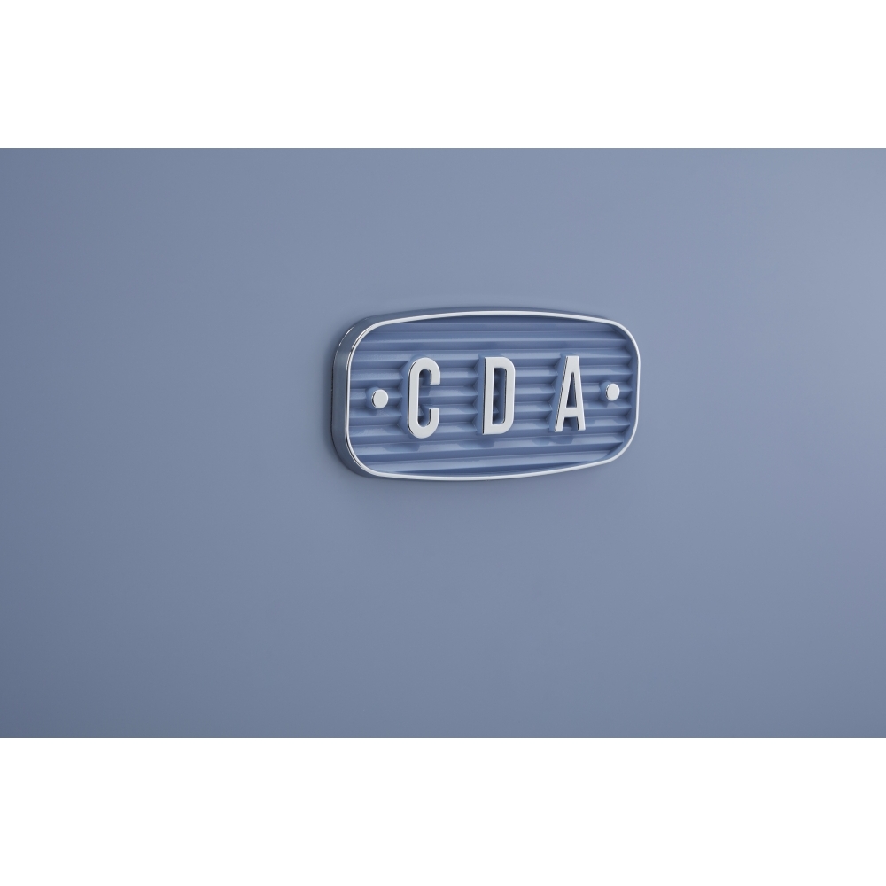 CDA Betty Sea Holly Retro Static Fridge Freezer, 80/20, Blue, D Rated