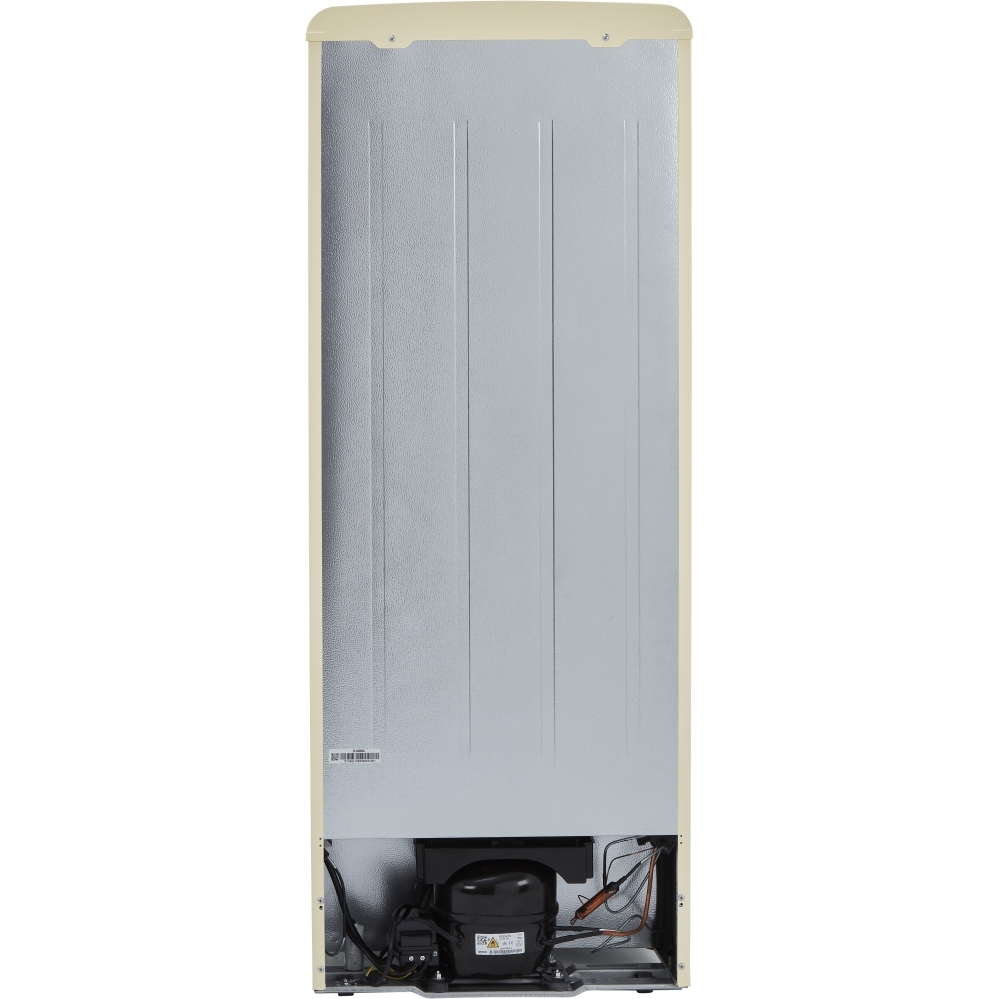 CDA Betty Barley Retro Static Fridge Freezer, 80/20, Cream, D Rated