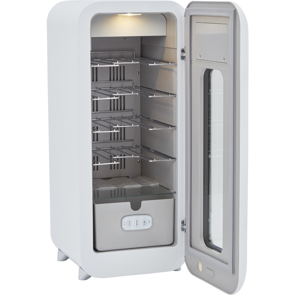 CDA Nancy Cotton Retro Wine Cooler, White, G Rated