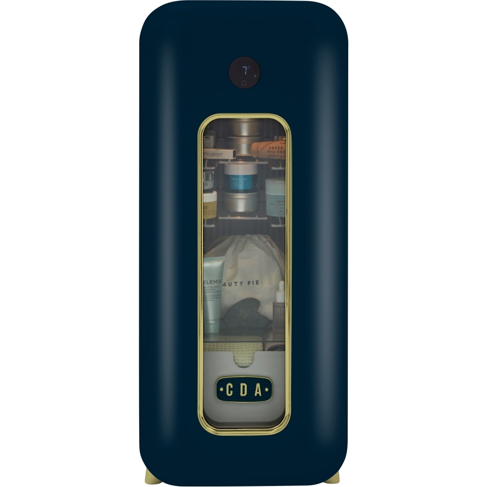 CDA Nancy Dark Skies Retro Wine Cooler, Blue, G Rated