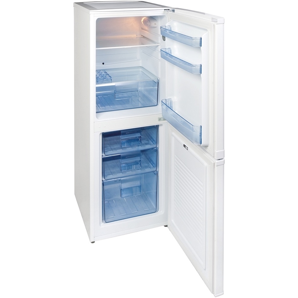 Amica FK1984 Static Fridge Freezer, 50/50, White, E Rated