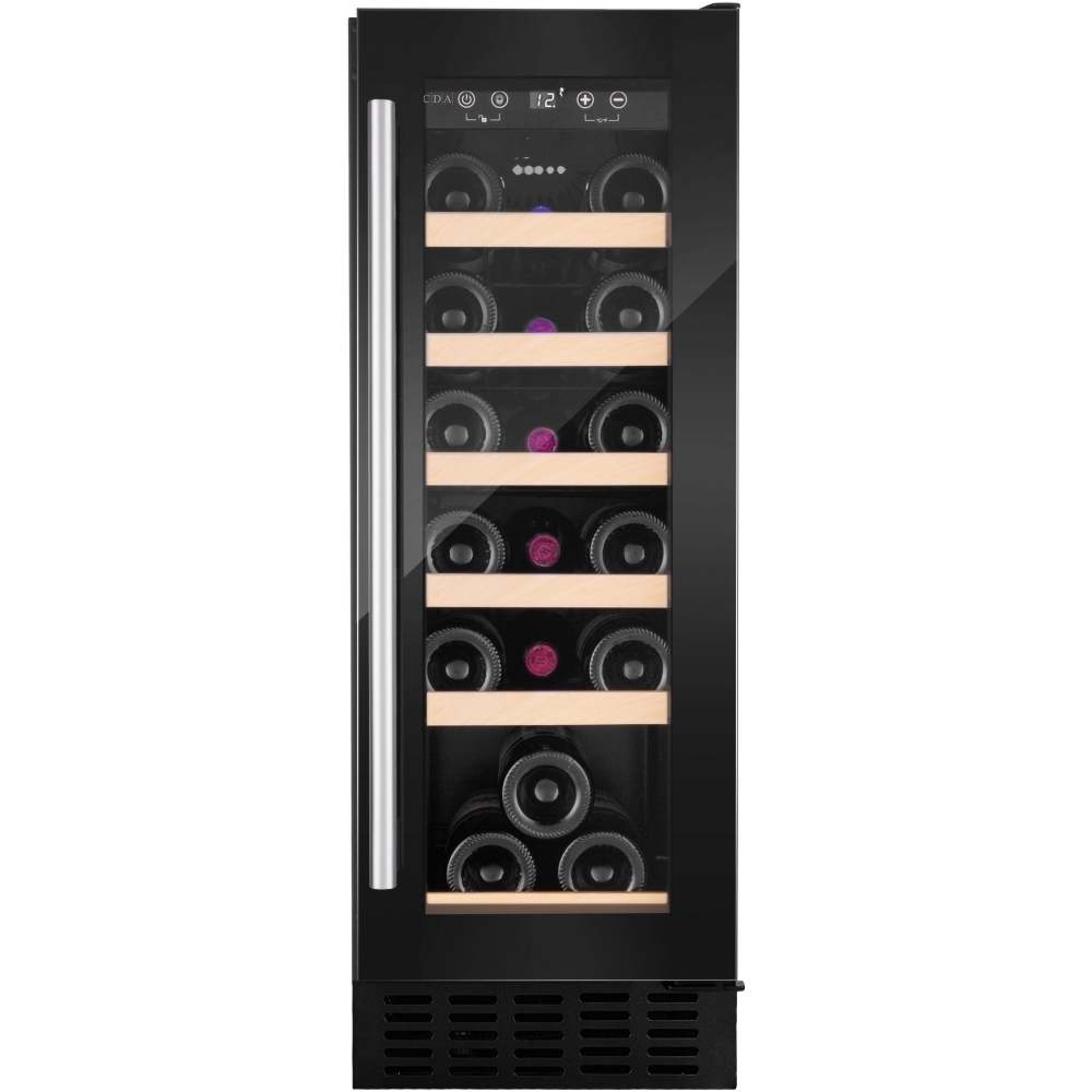 CDA CFWC304BL Wine Cooler, Black, G Rated
