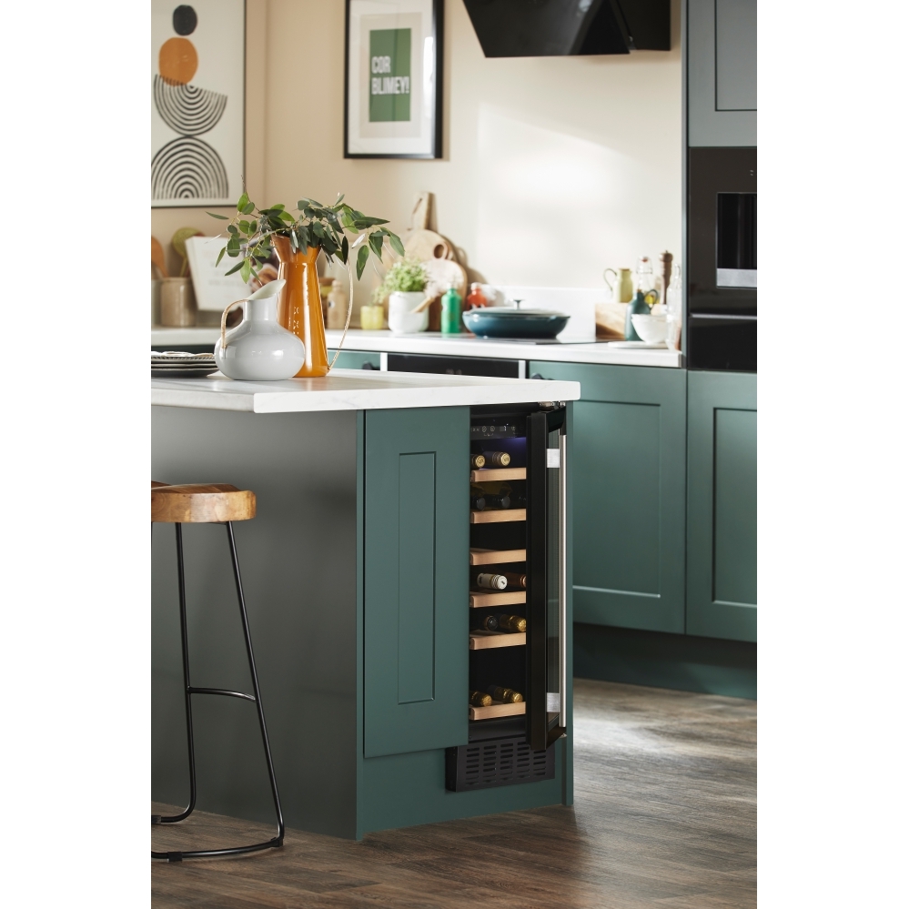 CDA CFWC304BL Wine Cooler, Black, G Rated