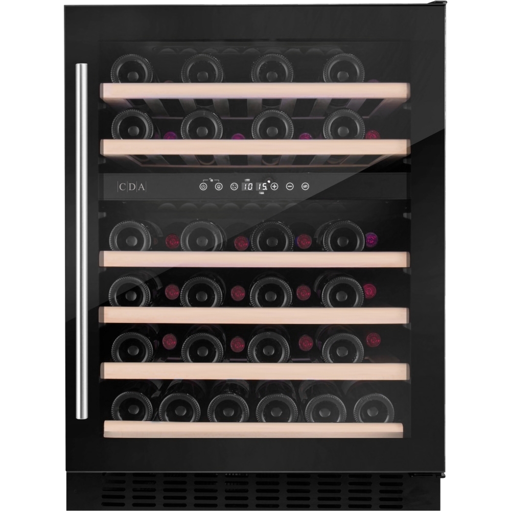 CDA CFWC604BL Wine Cooler, Black, G Rated