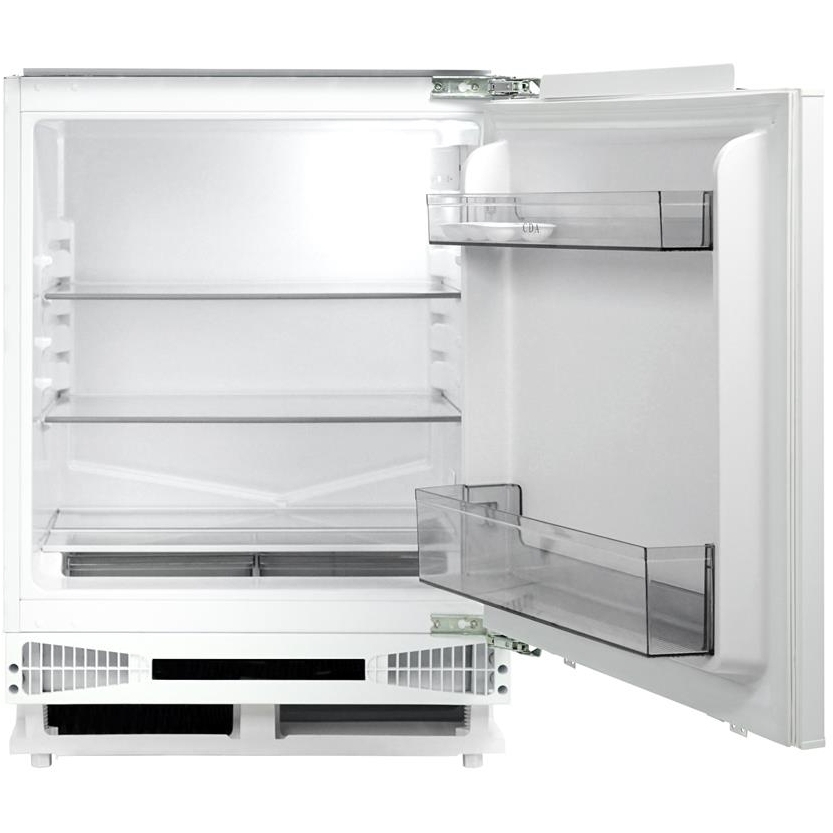 CDA FW224/2 Built-Under Larder Fridge, Fixed Hinge, E Rated