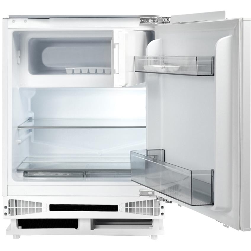 CDA FW254/2 Built-Under Fridge with Ice Box, Fixed Hinge, E Rated