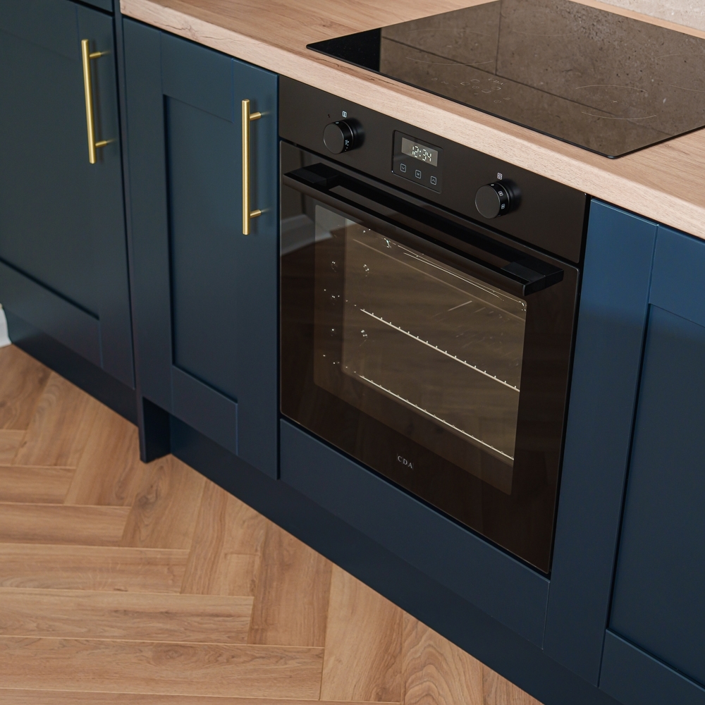 CDA SC200BL Built-In Electric Single Oven, Black, A Rated