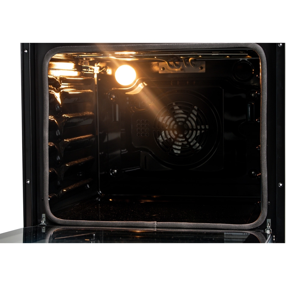 CDA SC500BL Built-In Electric Single Oven with Pyrolytic Cleaning, Black, A Rated