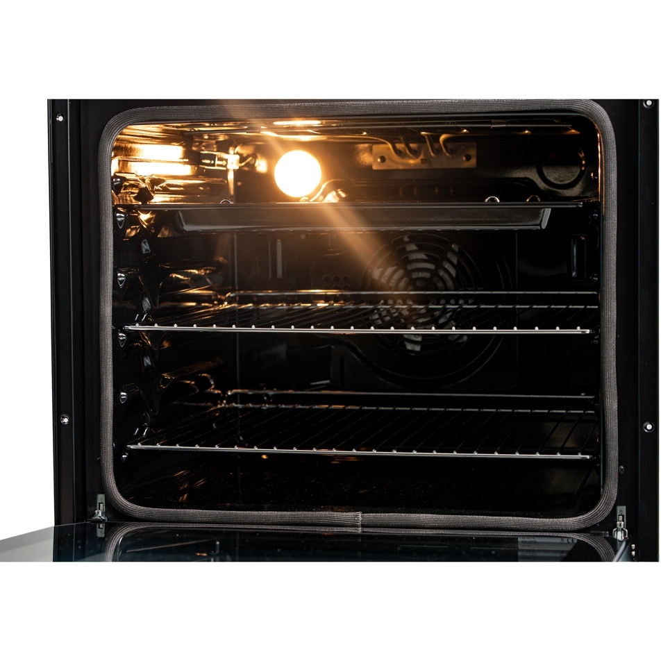CDA SC500BL Built-In Electric Single Oven with Pyrolytic Cleaning, Black, A Rated