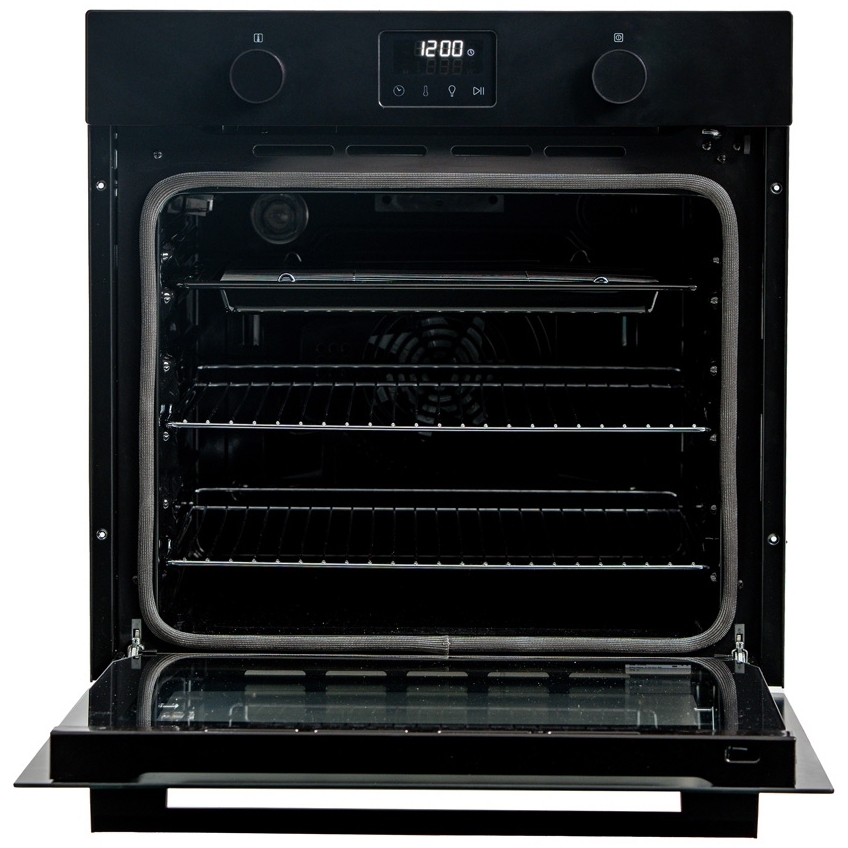 CDA SC500BL Built-In Electric Single Oven with Pyrolytic Cleaning, Black, A Rated