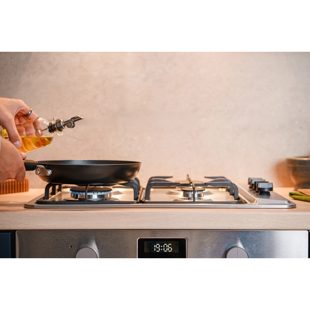 CDA SCG060SS 58cm 4 Burner Gas Hob, Stainless Steel