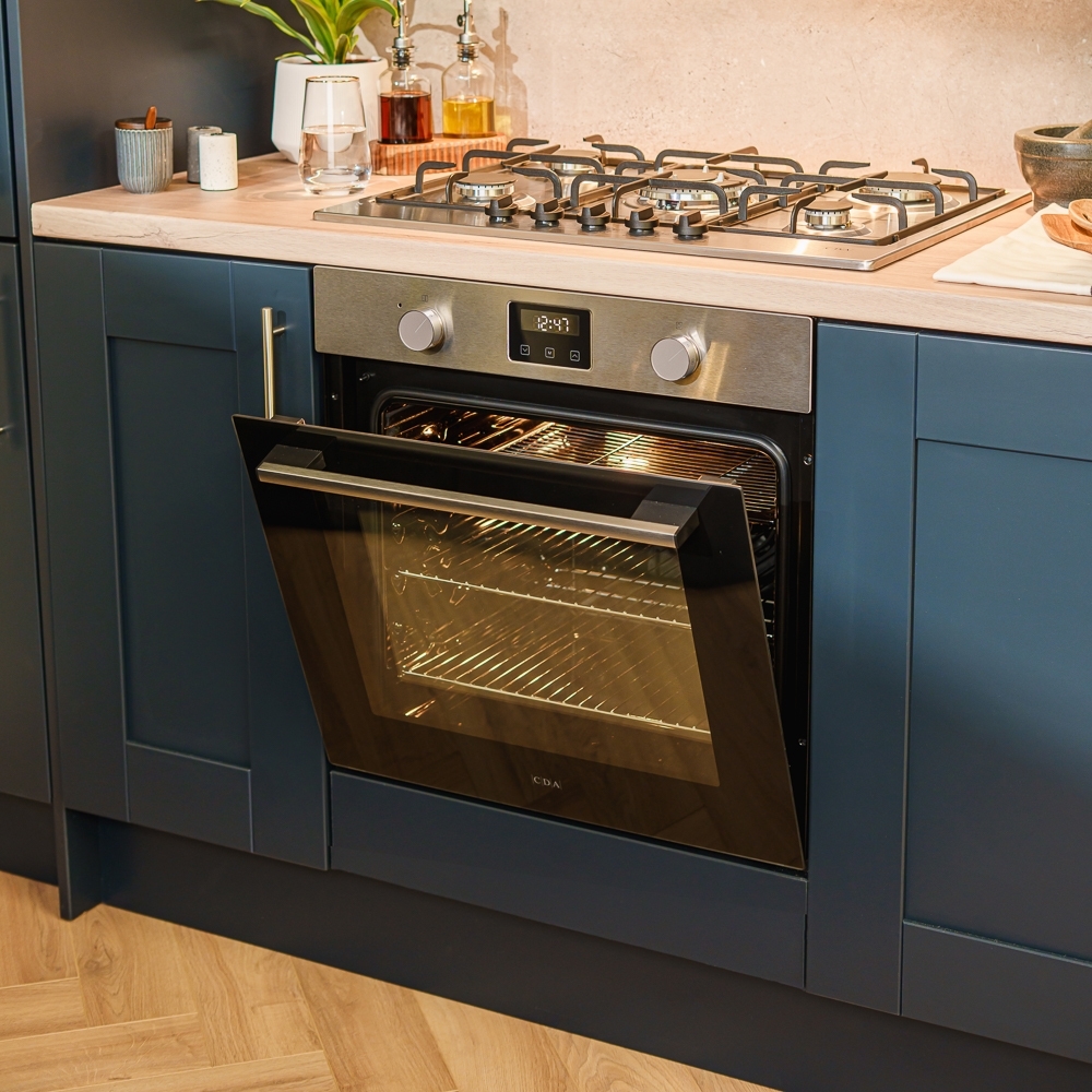CDA SCGO70SS 68cm 5 Burner Gas Hob, Stainless Steel