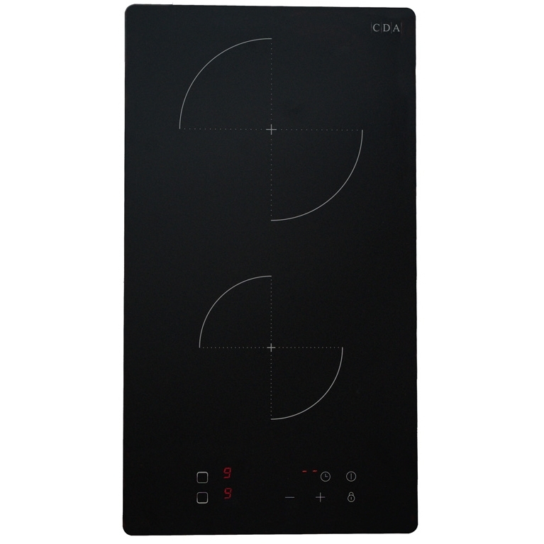 CDA SCN030FR 29cm Domino Hob, Black