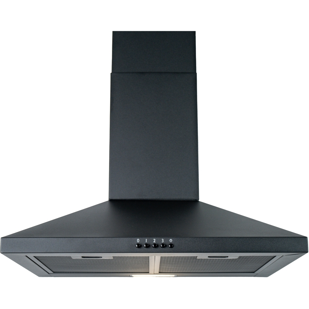 CDA SCCH60BL 60cm Chimney Cooker Hood, Black, A Rated