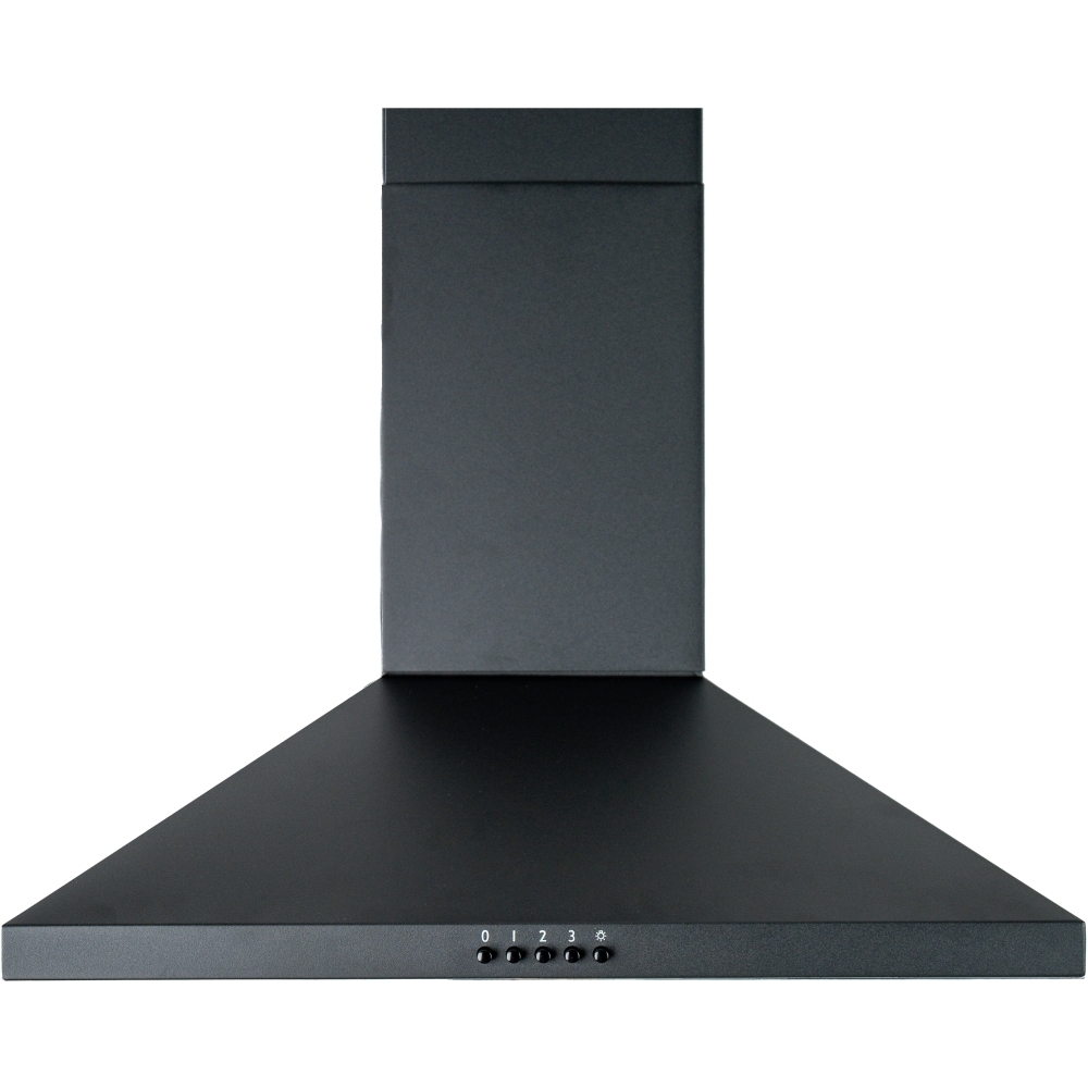CDA SCCH60BL 60cm Chimney Cooker Hood, Black, A Rated