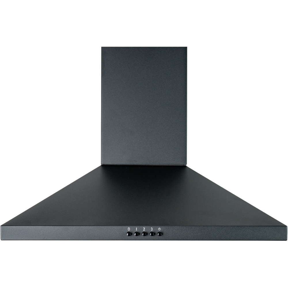CDA SCCH60BL 60cm Chimney Cooker Hood, Black, A Rated