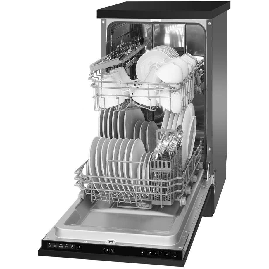 CDA SCD4509 Fully Integrated Slimline Dishwasher