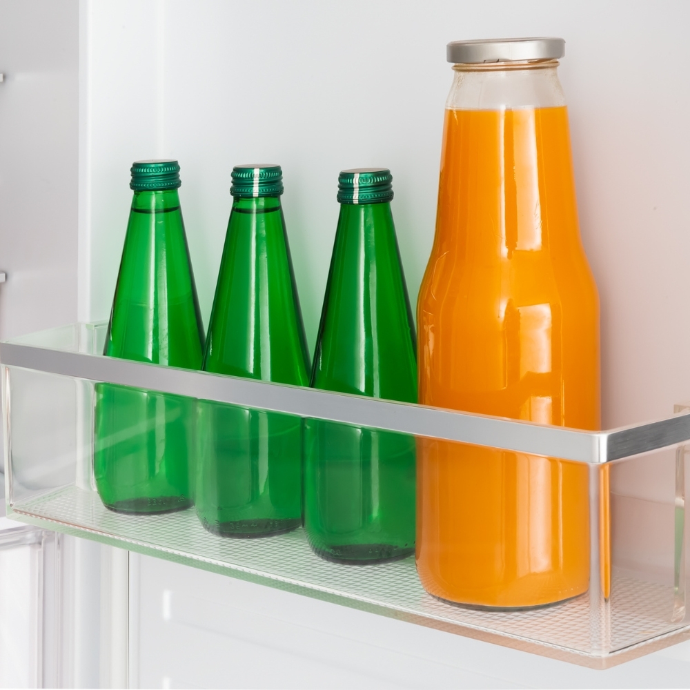 CDA FW527 No Frost Integrated Fridge Freezer, Sliding Hinge, 70/30, E Rated