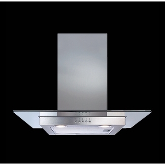 CDA ECN62SS 60cm Chimney Cooker Hood, Stainless Steel, D Rated