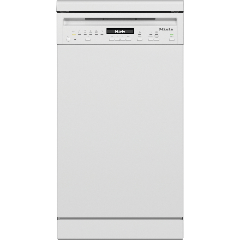 Miele G5740 SC White Slimline Dishwasher, 9 Place Settings, C Rated