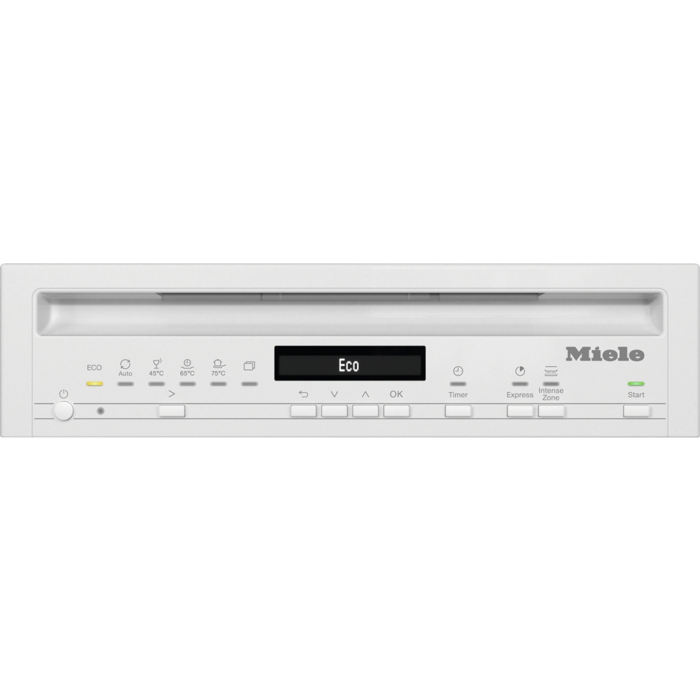 Miele G5740 SC White Slimline Dishwasher, 9 Place Settings, C Rated