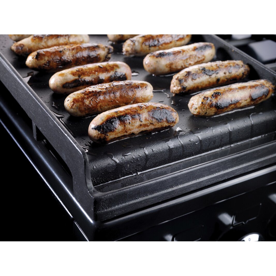 Rangemaster PROP90FXDFFSL/C 90cm Dual Fuel Range Cooker Professional Plus FX Slate / Chrome, A Rated
