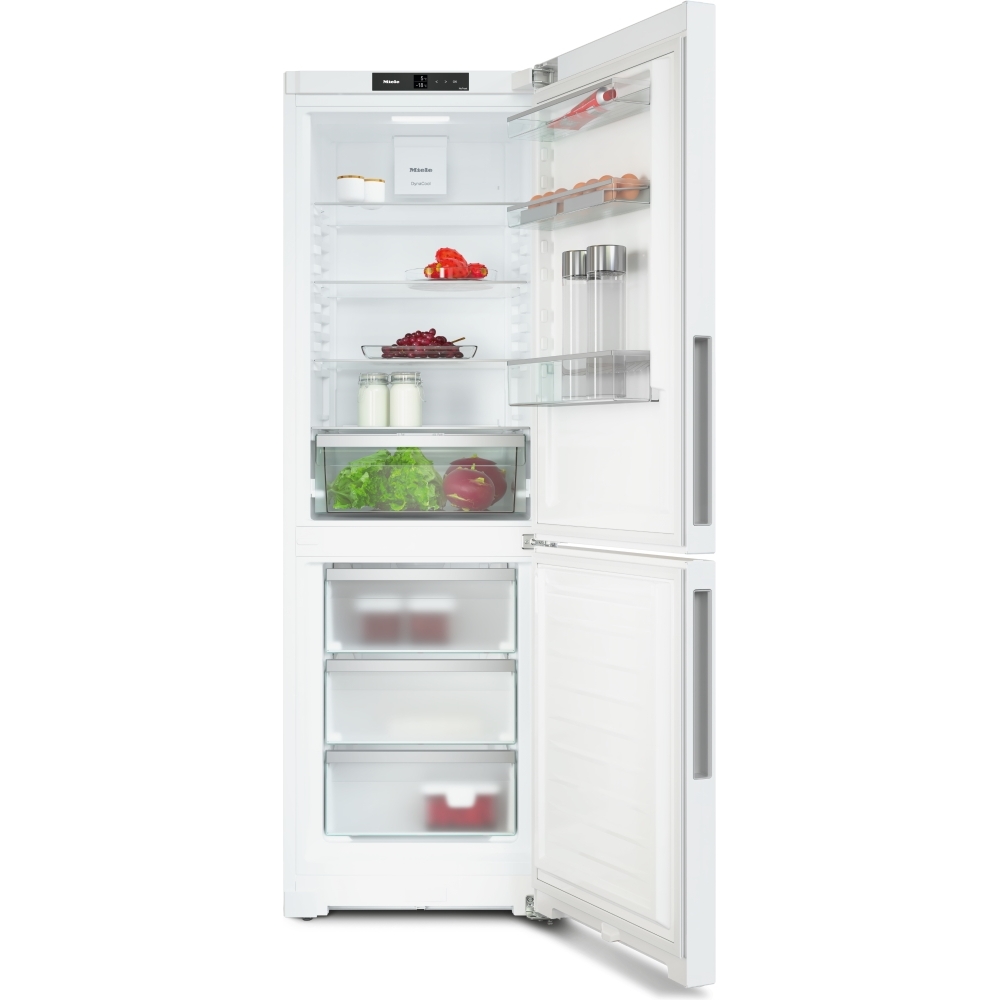 Miele KFN4375 CD wh No Frost Fridge Freezer, 60/40, White, C Rated