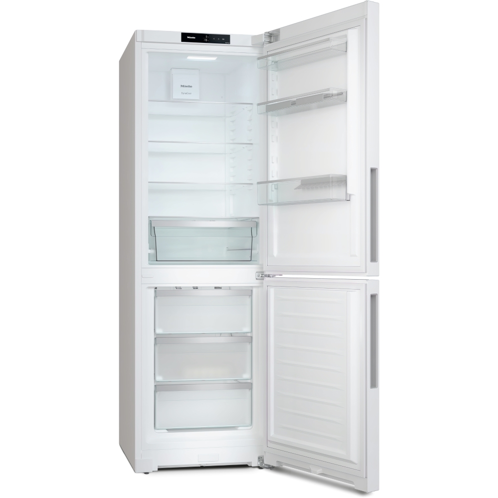 Miele KFN4375 CD wh No Frost Fridge Freezer, 60/40, White, C Rated