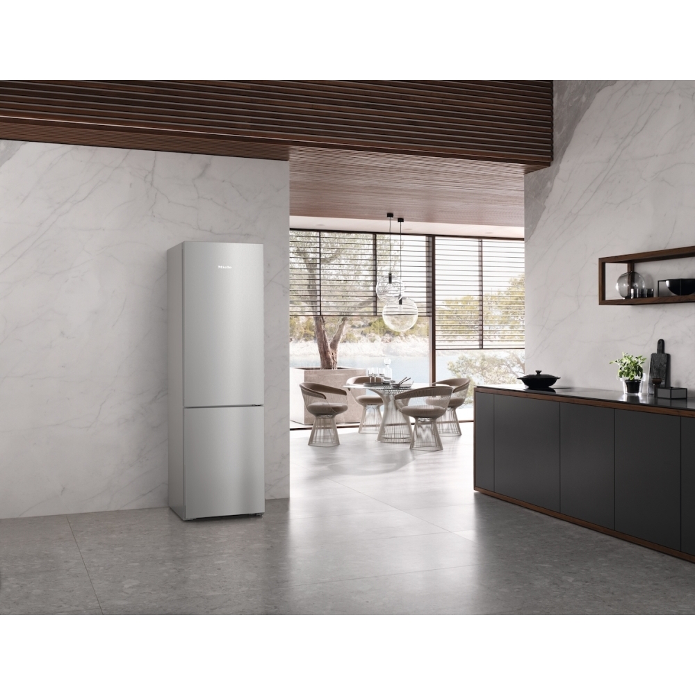 Miele KFN 4397 CD el el (silver No Frost Fridge Freezer, 70/30, C Rated