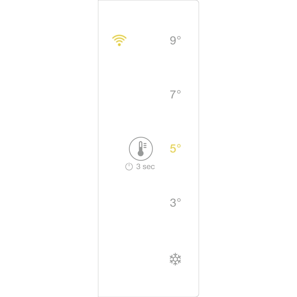 Miele K 4003 D ws Under Counter Larder Fridge, White, D Rated