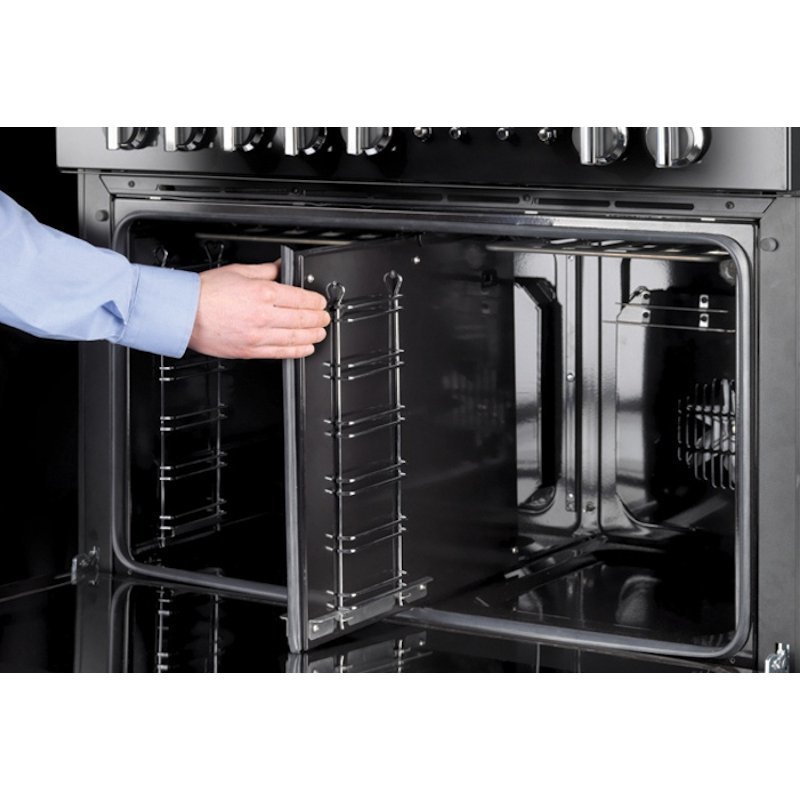 Rangemaster PROP90FXEISL/C 90cm Induction Range Cooker Professional Plus FX Slate / Chrome, A Rated