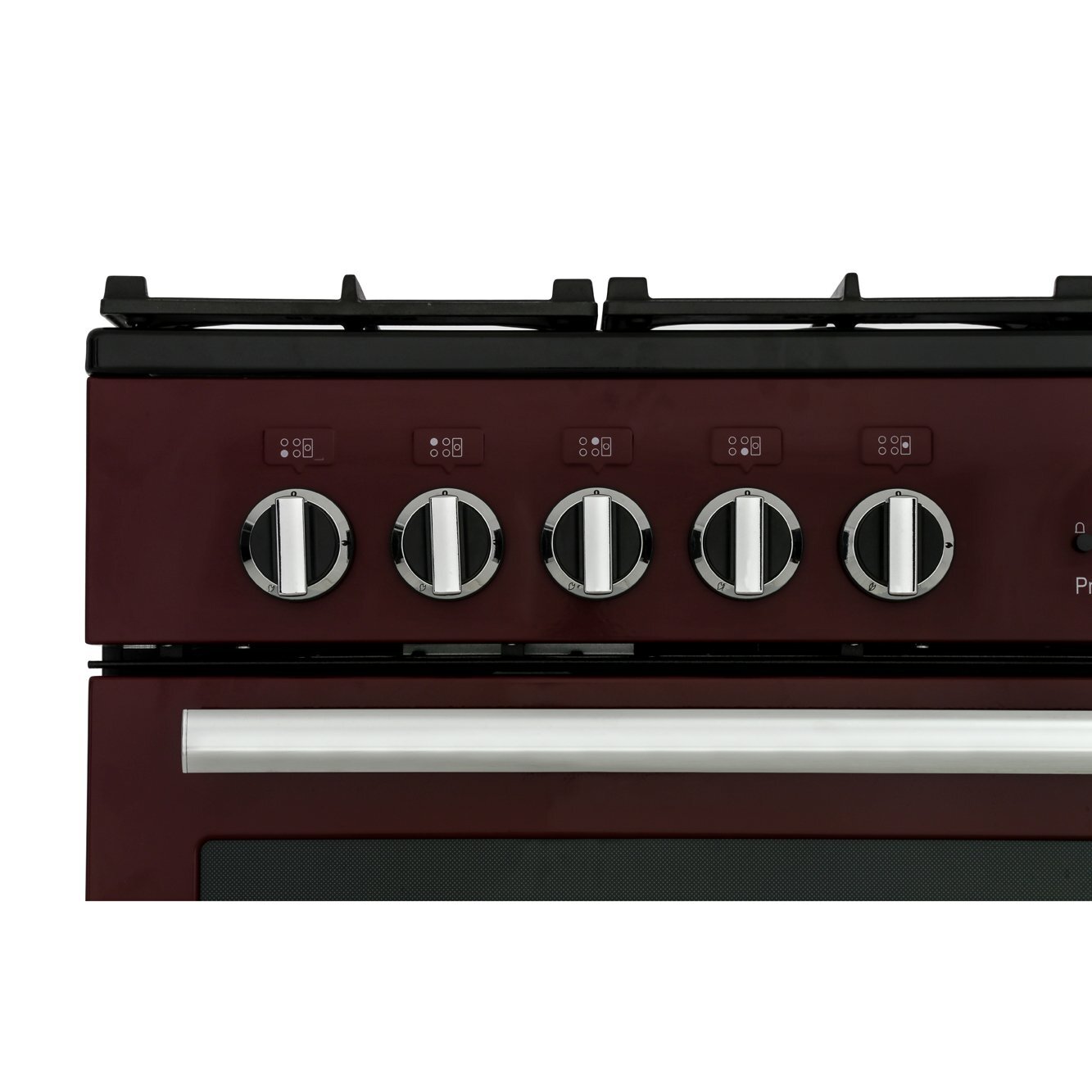 Rangemaster PROP90FXPDFFSL/C 90cm Dual Fuel Range Cooker Professional Plus FXP Slate / Chrome, A Rated