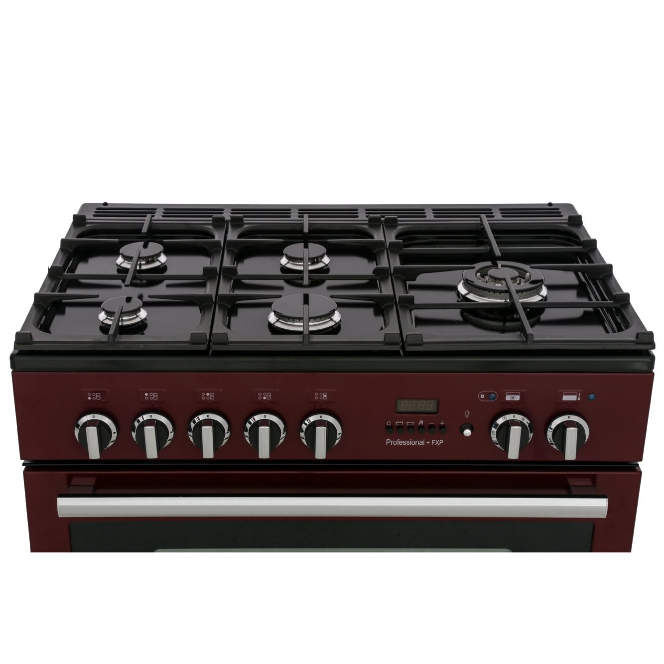 Rangemaster PROP90FXPDFFSL/C 90cm Dual Fuel Range Cooker Professional Plus FXP Slate / Chrome, A Rated