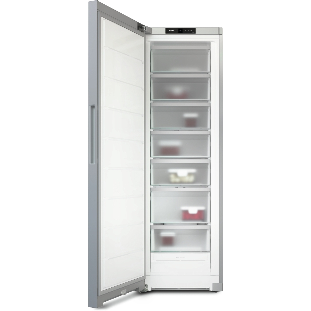 Miele FNS4382D el No Frost Tall Freezer, Stainless Steel, D Rated